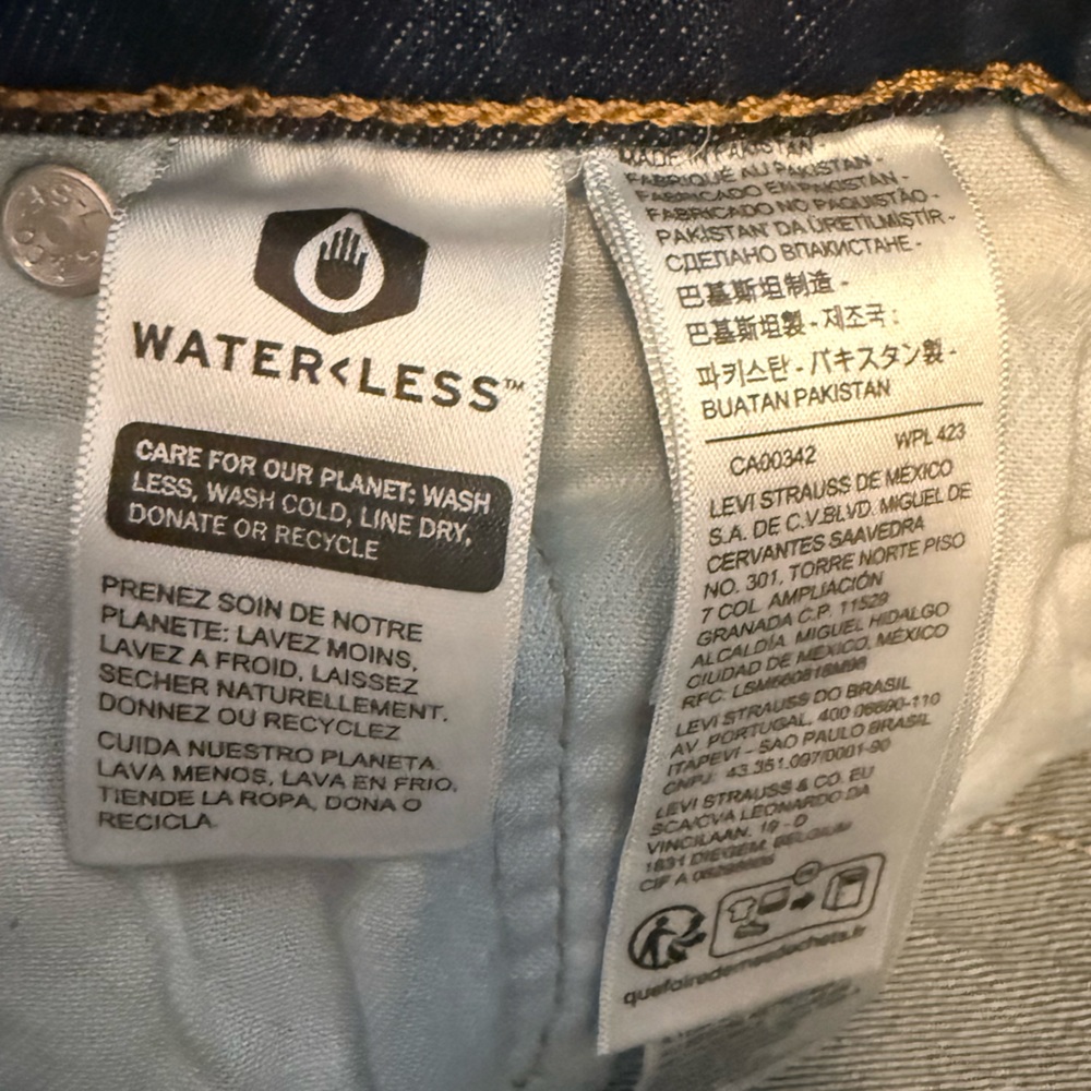 Levi’s 514 Straight Fit Jeans Men’s 31x32 Medium Wash Classic Denim - Picture 5 of 5